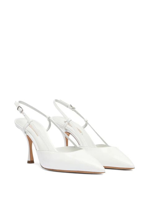 Casadei 80mm Winnie Bride pumps - White