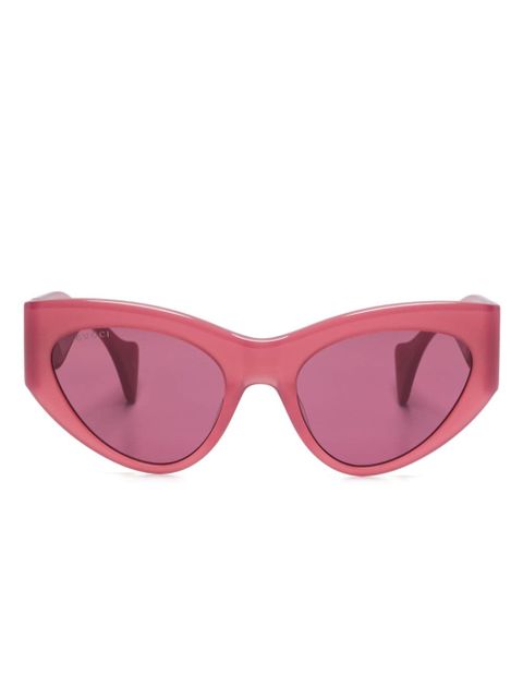Gucci Eyewear cat-eye sunglasses - Pink - zdjęcie produktu nr 1