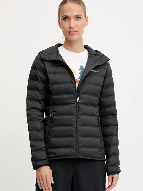 Columbia kurtka sportowa puchowa Lake 24 kolor czarny przejściowa 2088363 - zdjęcie produktu nr 1