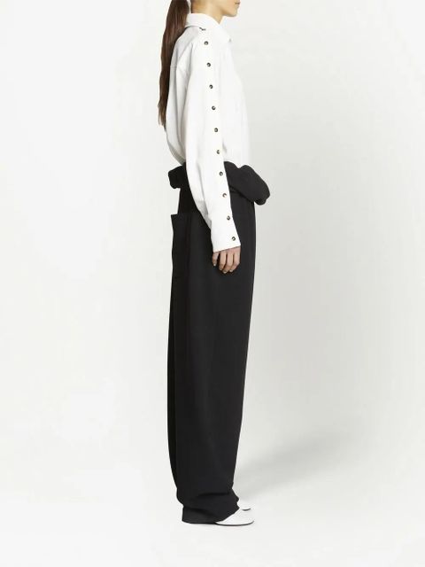 Proenza Schouler Marocaine silk shirt - White