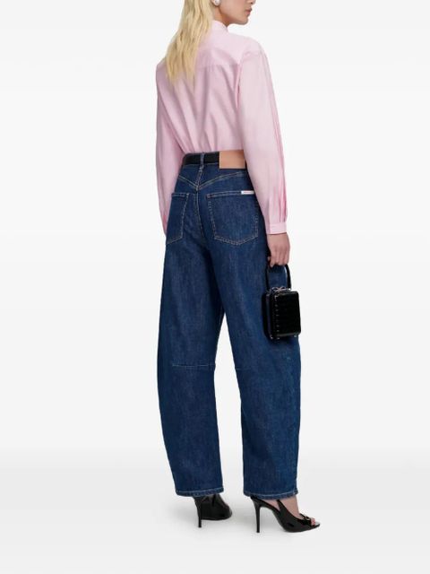 Self-Portrait asymmetric shirt - Pink - zdjęcie produktu nr 1