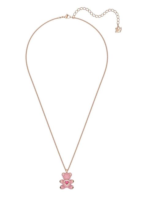 Swarovski Teddy necklace - Pink - zdjęcie produktu nr 1