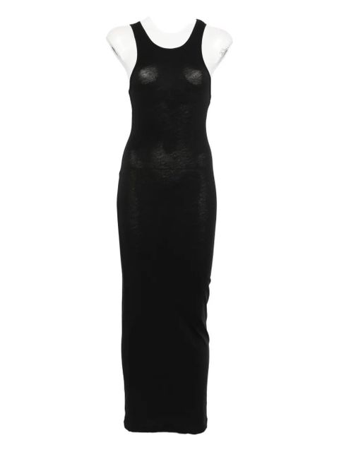 ENTIRE STUDIOS midi muscle tank dress - Black