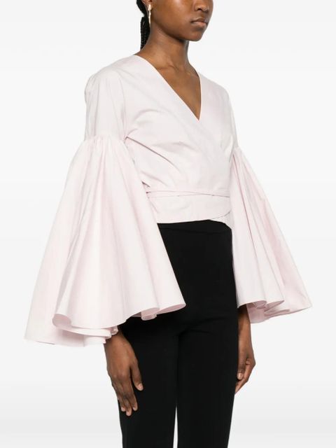 Jacquemus cropped blouse - Pink