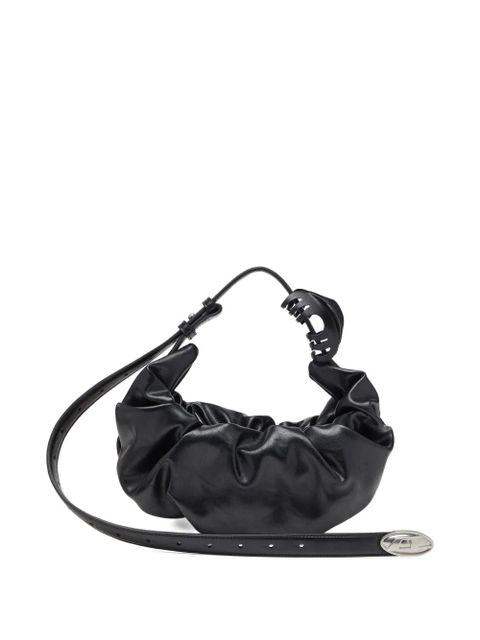 Diesel small Grab-D scrunched shoulder bag - Black