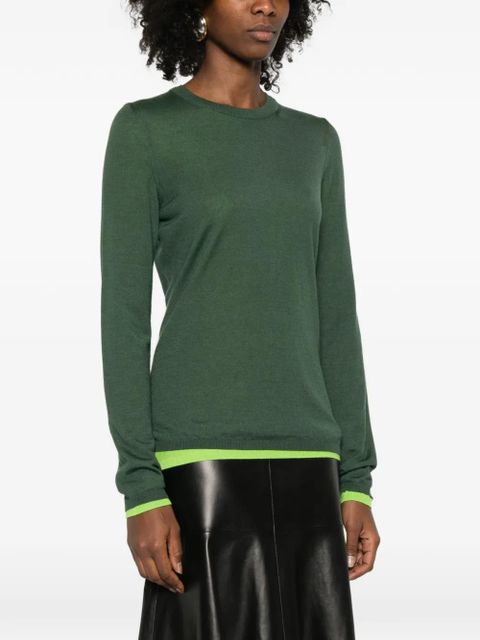 Gabriela Hearst crew-neck sweater - Green - zdjęcie produktu nr 2