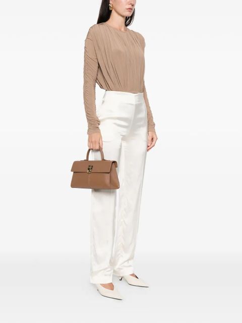 Cafuné Medium Stance C-Lock crossbody bag - Brown - zdjęcie produktu nr 2