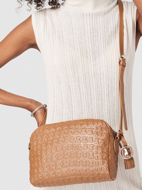 Tous torebka skórzana Sherton Bandolera