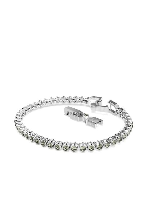 Swarovski Imber Emily Tennis crystal-embellished chain bracelet - Silver