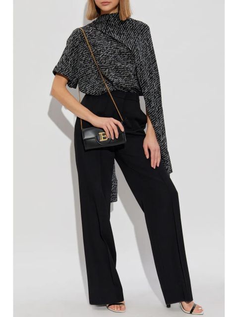 Balmain script-print blouse - Black - zdjęcie produktu nr 2