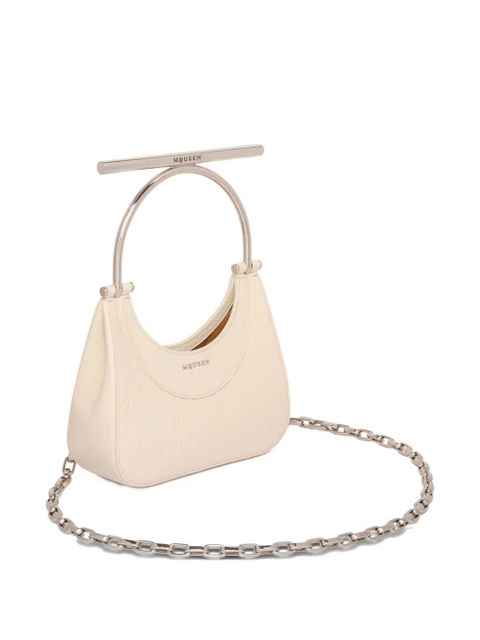 Alexander McQueen leather clutch bag - White