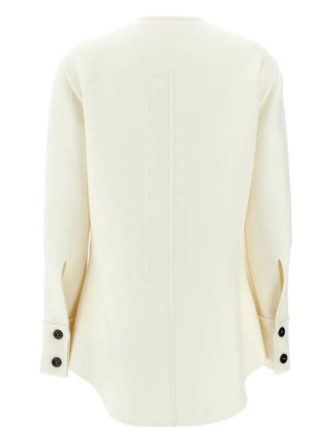 Jil Sander wool coat - White - zdjęcie produktu nr 2