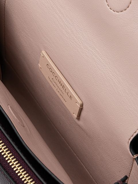 Coccinelle torebka skórzana kolor fioletowy E1 MD5 12 07 01