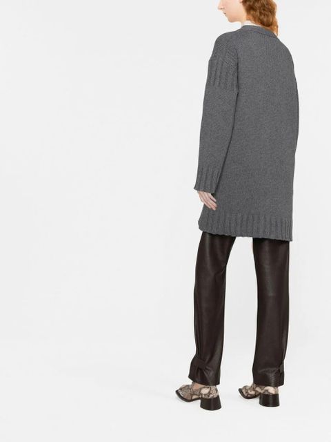 Jil Sander V-neck cashmere cardigan - Grey