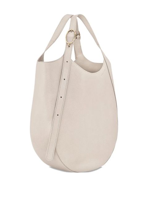 Longchamp Le Foulonné XL leather tote bag - Neutrals - zdjęcie produktu nr 2