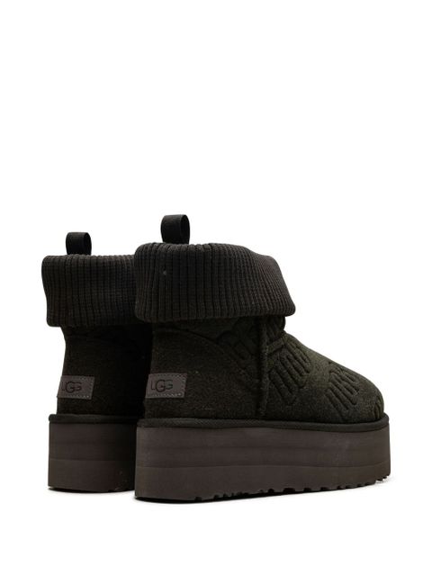 UGG Classic Mini Platform "Forest Night" boots - Green