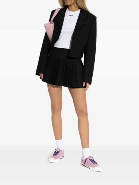 Off-White arrow-logo low sneakers - Pink