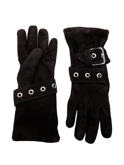 Vivienne Westwood belt buckle gloves - Black - zdjęcie produktu nr 1