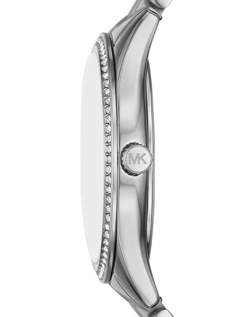 Michael Kors Lauryn 33mm watch set - White