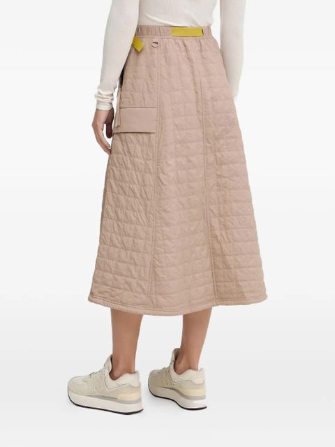 The North Face quilted belted skirt - Neutrals - zdjęcie produktu nr 2