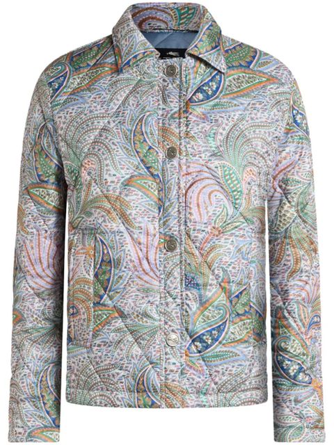 ETRO printed quilted jacket - White - zdjęcie produktu nr 1