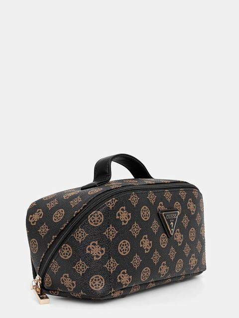 Guess kosmetyczka kolor brązowy TWHP74 52067