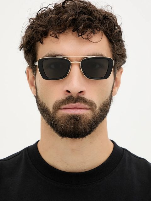 Saint Laurent okulary przeciwsłoneczne kolor czarny SL 825