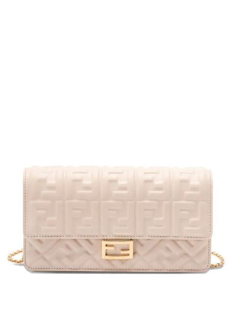 FENDI Wallet On Chain Baguette clutch bag - White - zdjęcie produktu nr 1