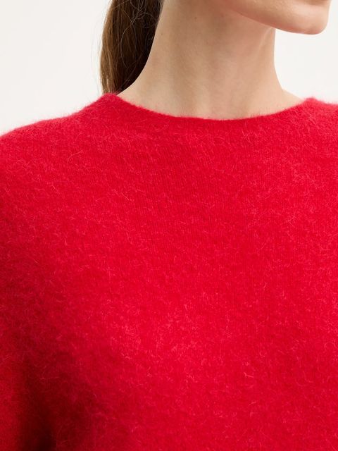 Marella sweter z dodatkiem wełny damski kolor beżowy 2523366352200 - zdjęcie produktu nr 2