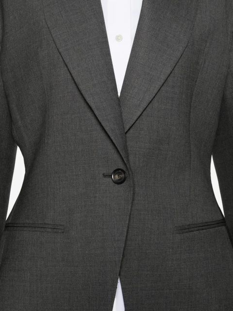 Róhe shawl-collar blazer - Grey