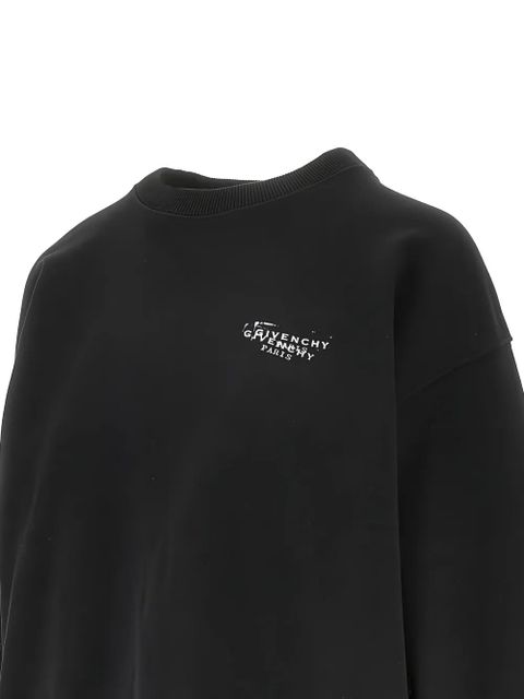Givenchy Stamp-print crew-neck sweatshirt - Black - zdjęcie produktu nr 2