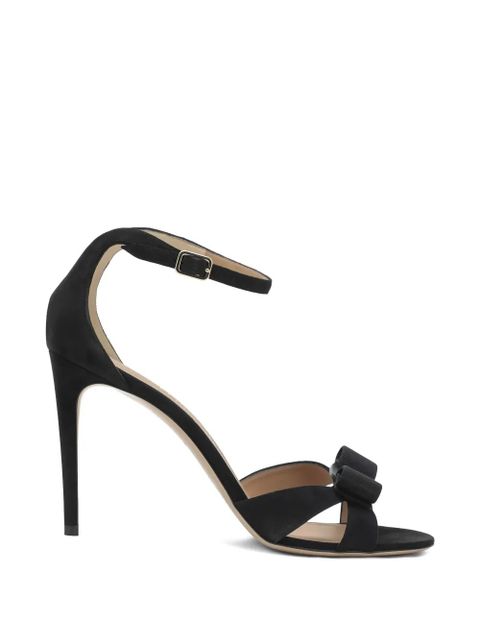 Ferragamo ribbon-detail sandals - Black - zdjęcie produktu nr 1
