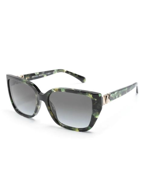 Michael Kors Acadia square-frame sunglasses - Green - zdjęcie produktu nr 2