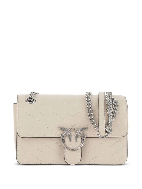 PINKO Classic Love quilted shoulder bag - Neutrals - zdjęcie produktu nr 1