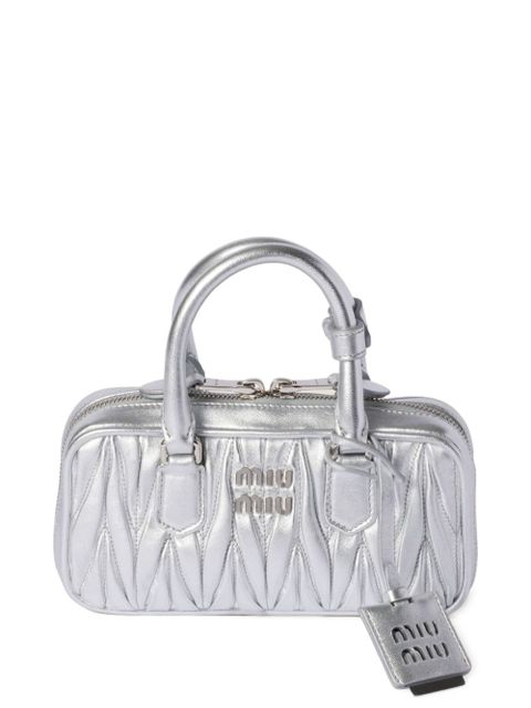 Miu Miu Arcadie mini bag - Silver - zdjęcie produktu nr 1