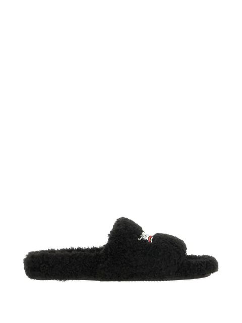 Balenciaga logo slippers - Black - zdjęcie produktu nr 1