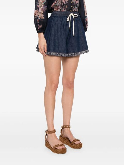 ZIMMERMANN Rhiannon shorts - Blue