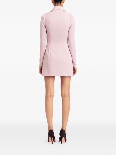 16Arlington Imre embellished-collar mini dress - Pink