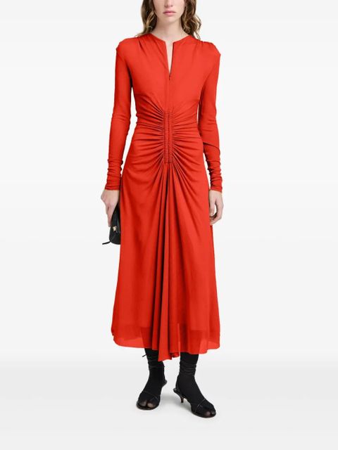 Proenza Schouler Kerstin midi dress - Red - zdjęcie produktu nr 2