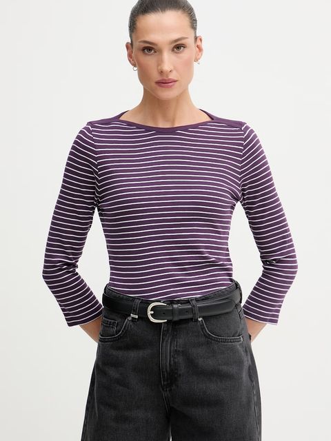 United Colors of Benetton longsleeve damski bawełniany - zdjęcie produktu nr 2