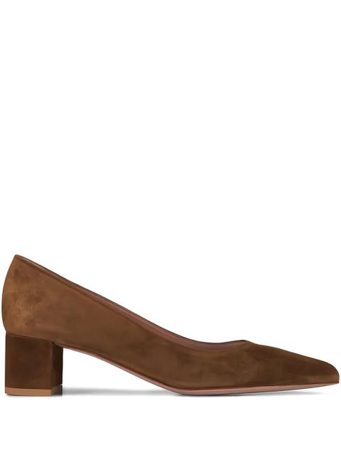 Gianvito Rossi Piper suede pumps - Brown - zdjęcie produktu nr 1