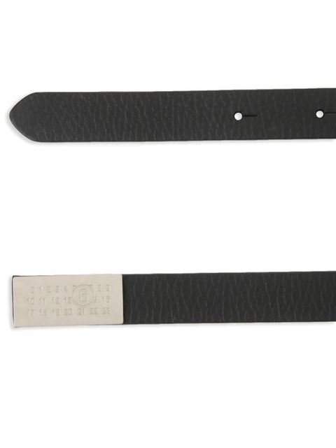 MM6 Maison Margiela mini Numeric belt - Black - zdjęcie produktu nr 2