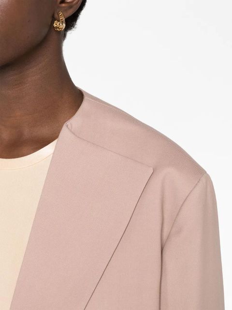 Jil Sander open-front tailored jacket - Neutrals