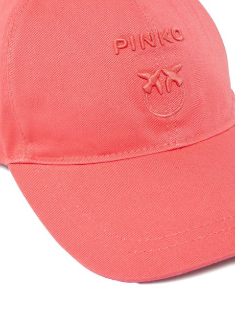 PINKO logo-embroidered cap