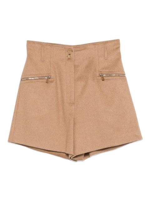 Max Mara zip-detail shorts - Neutrals - zdjęcie produktu nr 1