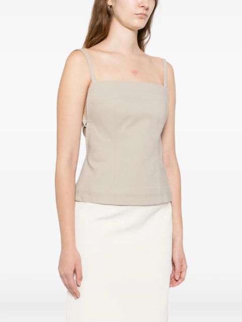 Acler Folie top - Grey - zdjęcie produktu nr 2