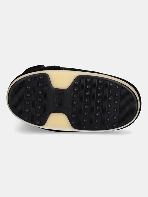 Moon Boot śniegowce zamszowe MB EVX BOOT SUEDE / SHEARLING kolor czarny 80D1470050 N001