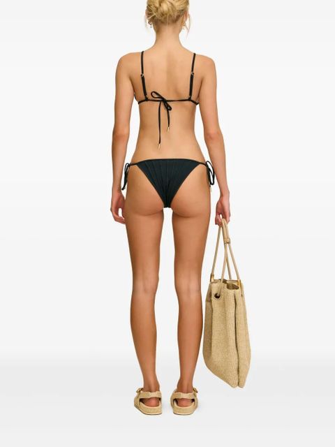 Cult Gaia Mina bikini bottom - Black