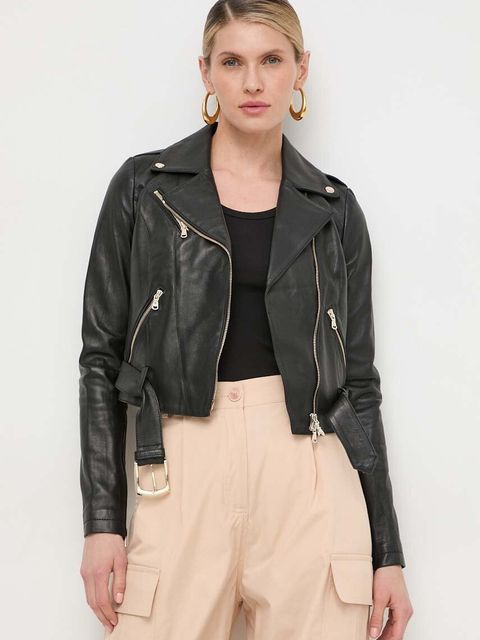 Patrizia Pepe ramoneska skórzana