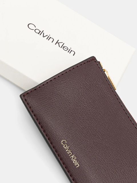Calvin Klein portfel damski kolor fioletowy LV04F1090G - zdjęcie produktu nr 2